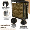 Stojak na drewno opałowe zewnętrzny metalowy 188x70x188 Podgląd zdjęcia produktu 6