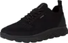 A black Geox sneaker is shown from a side-angle against a white background. Náhled obrázku produktu