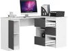 AKORD Furniture Factory IP0PBIUB20BIASZA, Ecke, Matt, Weiß, Produktbild-Vorschau 2