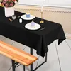 Tischdecken Bierzeltgarnitur 8er-Pack 100x250cm Schwarz Produktbild-Vorschau 4