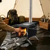 Unho Camping houtoven, houtoven met zichtvenster, Productafbeelding-voorbeeld 3