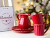 IB Laursen MYNTE Becher Rillen Rot STRAWBERRY Keramik Produktbild-Vorschau 11
