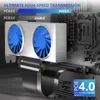 Kabel PCIe 4.0 x16 GPU riser, 16-stykowy, elastyczny, Podgląd zdjęcia produktu 9