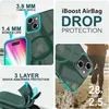 MagSafe Hülle Hybrid für iPhone 15 Frosted Hard Case Schutz Produktbild-Vorschau 2