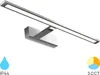 Braytron LED 12 Watt 60 Spiegelleuchte Badlampe 3CCT IP44 Produktbild-Vorschau 1