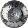 A top-down view of a stainless steel steamer basket. Produktbild-Vorschau