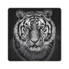 MuchoWow® Mauspad Mousepad Tiger - Orange - Schwarz - Weiß Produktbild-Vorschau 1