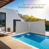 tectake® Doppel-Seitenmarkise aus Aluminium 200 x 600 cm Produktbild-Vorschau 7