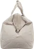A close-up view of a beige duffel bag against a white background. Voir les images du produit