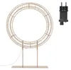ECD Germany LED Weihnachtskranz 41,5 cm, Weihnachtsdeko mit Produktbild-Vorschau 2