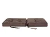 Two brown cushions are placed side-by-side on a white background. Náhled obrázku produktu