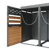 MERAX Mülltonnenbox Abschließbar Müllcontainer mit Produktbild-Vorschau 13