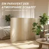 Paravent Séparateur de Pièce Cloison en Bambou Naturelle Voir les images du produit 12