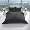 Bettwäsche Baumwolle Satin 135x200 cm Anthrazit Damast Set Produktbild-Vorschau 5