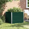 vidaXL Podwyższone łóżko 100 x 100 x 77 cm Stal ocynkowana Podgląd zdjęcia produktu 11