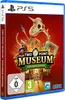 The image shows the front cover of a PlayStation 5 game case for 'Two Point Museum - Explorer Edition'. Produktbild-Vorschau