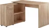 Scrivania angolare di design con scaffale Sonoma 120 x 75,5 Anteprima dell’immagine prodotto 1