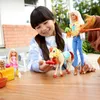 Barbie Equitation avec Barbie (blonde), Chelsea, un cheval Voir les images du produit 21