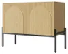 Modern dressoir met 2 deuren en metalen poten, ideaal als Productafbeelding-voorbeeld 13