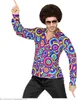DISCO Shirt Bunte Kreise 70er 80er Outfit Kostüm Karneval Produktbild-Vorschau 5