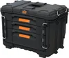 Keter Pro Gear XL Werkzeugwagen – 3 Koffer mit Schubladen, Produktbild-Vorschau 2