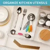 Kitchen utensils organized in a drawer. Produktbild-Vorschau