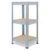 shelfplaza PRO 90x30x30 cm Schwerlastregal in verzinkt mit Produktbild-Vorschau 5