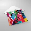 Bilder auf glas - Abstraktion modern - 40x40cm - Glasbilder Produktbild-Vorschau 2