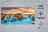 MuchoWow® Schreibtischunterlage Wasserfall - Landschaft - Produktbild-Vorschau 2