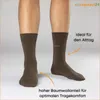 10 Paar Komfortsocken Damen & Herren ohne Gummi & ohne Naht Produktbild-Vorschau 2