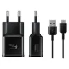 A black Samsung fast charger and USB-C cable are displayed against a white background. Produktbild-Vorschau