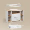 Wickelkommode Livinity Torino Weiß/Goldkraft Eiche mit 3 Produktbild-Vorschau 3