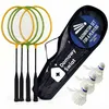 Badminton-Set: 4 Schläger, 3 Federbälle, Tasche – Produktbild-Vorschau 4