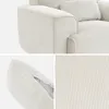 sweeek - Sessel mit Cordbezug - Creme Produktbild-Vorschau 4