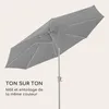 Blumfeldt Parasol de Jardin Exterieur et Balcon, Panneaux Voir les images du produit 8