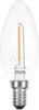 LED Filament Kerze 1W fast 15W E14 klar 100lm Retro extra Produktbild-Vorschau 1