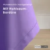HOMESCAPES Tischdecke lila 137 x 137 cm, 100% Baumwolle Produktbild-Vorschau 5