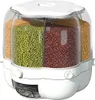 Versatile Veľký zásobník 5 kg 6 priehradok otočný zásobník Náhľad obrázku produktu 1