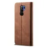 Redmi 9 Pouzdro, Kožené Peněženkové Pouzdro s Magnetickým Náhled obrázku produktu 3