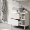 Mobiletto per lavabo Vicco Leano Bianco 80 x 62 cm con 2 Anteprima dell’immagine prodotto 5