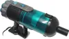 A handheld vacuum cleaner on its charging base. Produktbild-Vorschau