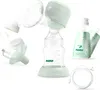 A collection of baby feeding accessories, including a breast pump, storage pouches, and charging cable, arranged on a white background. Podgląd zdjęcia produktu