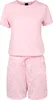 HEYO Damen Schlafanzug Kurz Baumwolle Zweiteiliger Pyjama Produktbild-Vorschau 1