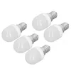 5 ampoules LED E12, 1,5 W 75 LM, blanc chaud 3000 K, pour Voir les images du produit 2