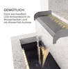 blumfeldt Bloomingstone Zierbrunnen Gartenbrunnen Produktbild-Vorschau 4