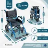 Mobiclinic Fauteuil roulant pliable Fauteuil roulant Voir les images du produit 2