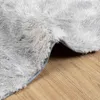 Teppich Shaggy Hochflor NAVARRA Hellgrau 130x200 cm Produktbild-Vorschau 5
