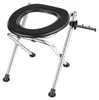 Tragbare Campingtoilette 160 kg Belastbar, Faltbare Produktbild-Vorschau 9