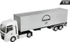 Model 1:32, MAN TGX, biely ťahač - strieborný príves Náhľad obrázku produktu 10