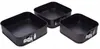 3er-Set TOPFANN quadratische Kuchenformen 24/26/28 cm Produktbild-Vorschau 11